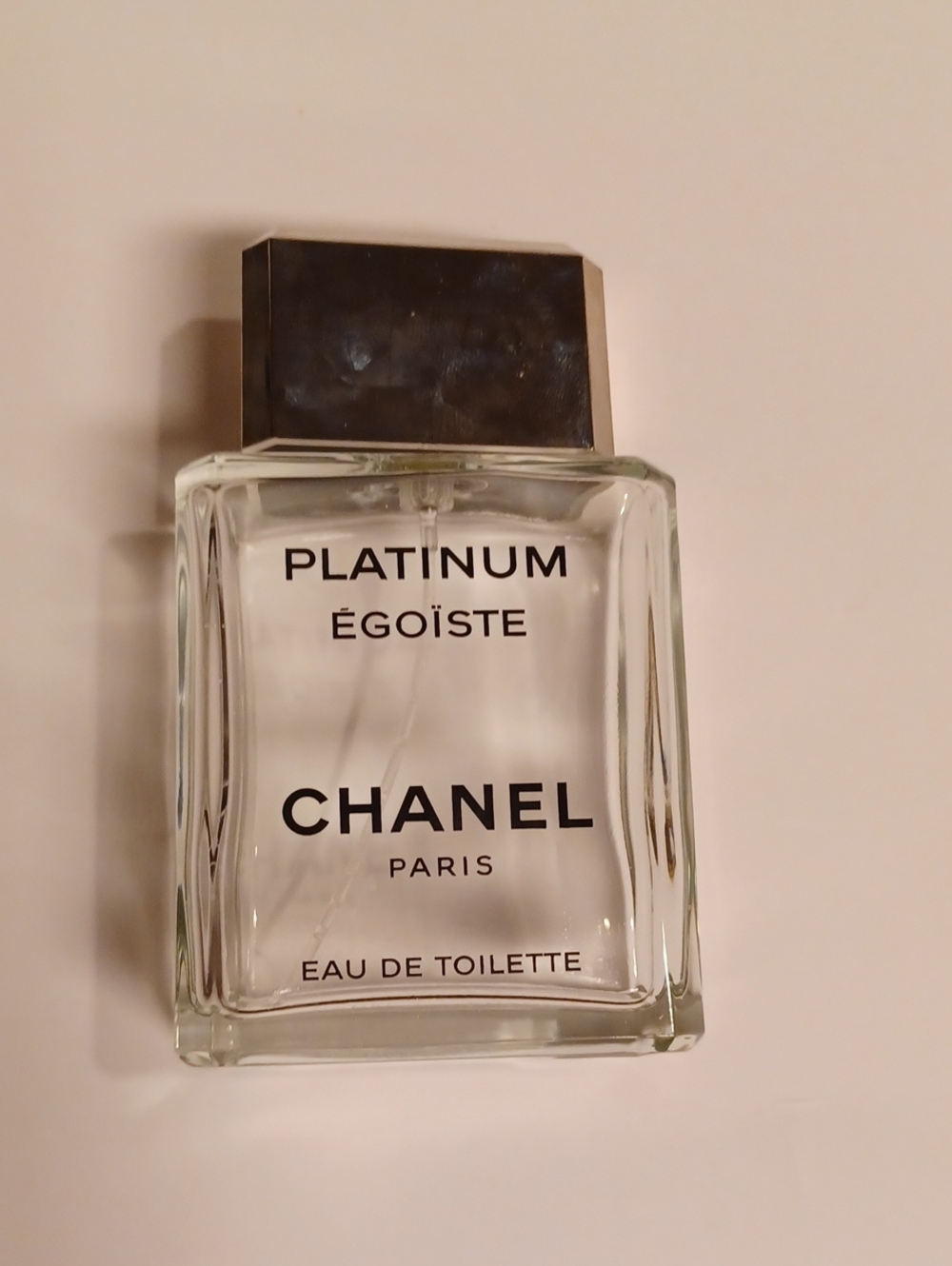 > Empty Chanel Egoiste 3.4 Oz Bottle